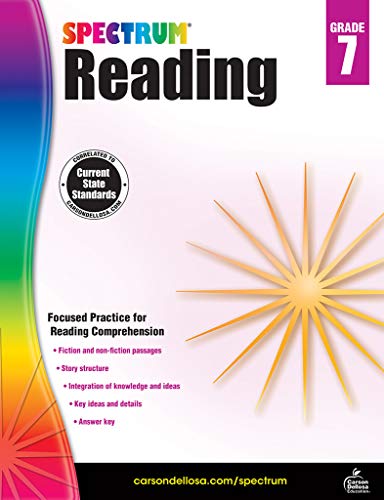 Spectrum reading workbook, grade 7