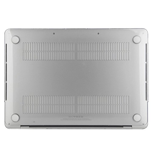 MOSISO Plastik Hartschale Schutzhülle Snap Case mit Silikon Klar Tastatur Schutz Abdeckung mit Screen Protector für NEUESTE MacBook Pro 13 Zoll (2016 Freisetzung) A1706 / A1708 mit/ohne Touch Bar and Touch ID, Schwarz - 8