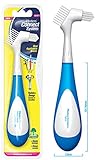 PIKSTERS Oral Appliance/Denture Brush - Soft- Chunky Grip Handle