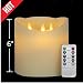 Produktbild 3 Dochte Flammenlose Flackernde Flamme Batterie LED Kerzen Wachs mit Fernbedienung (15 * 15 cm)