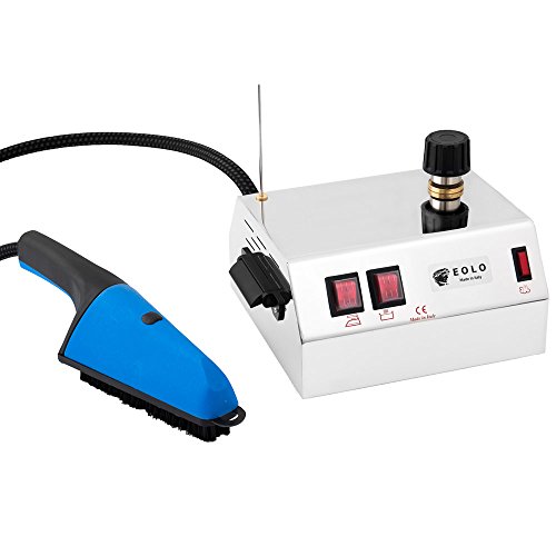 EOLO Sistema de planchado profesional GVS2 INOX Caldera de cobre con ahorro de energía Resistencia exterior anticálcarea Plancha profesional con protección de vapor Armazón de acero inoxidable - 5 años de garantía - Made in Italy