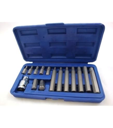 ARES 1/2" Drive 14mm Hex Bit Socket - CR-V Steel Socket With S2 Steel Bit