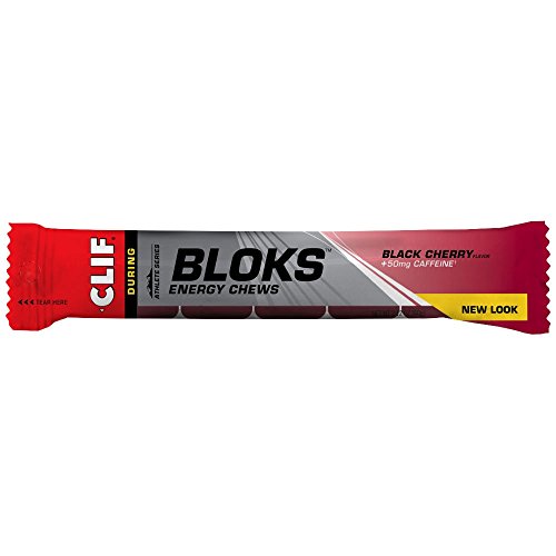 (18x Black Cherry) - Clif @ WOWOOO SHOT BLOKS : Energy Chews : Different Flavours
