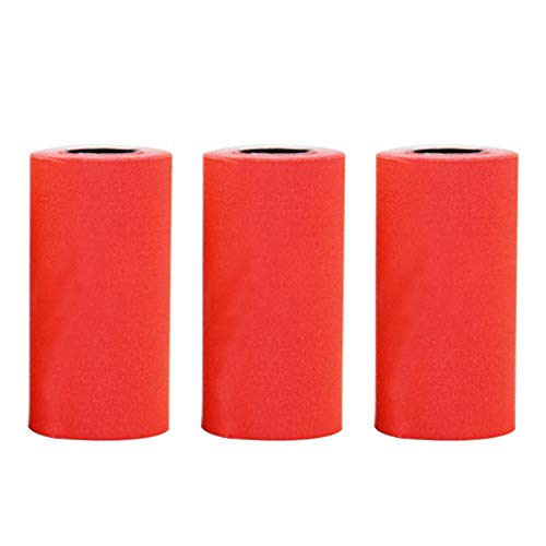 Preisvergleich Produktbild Teepao Thermopapierrollen 57mm x 30mm Additionsrollen - Thermodruckpapier Thermopapier Thermorollen für PAPERANG Bluetooth Mini Drucker Thermodrucker Handy Mini drucker 57mm Thermopapier - 3 Stück