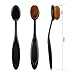VALUE MAKERS Toothbrush Curve Liquid Foundation Blending Brush-Pro Cosmetic Makeup Face Powder Blusher Brushes-Contour Cream Concealer Blusher Make Up Kit-Beauty Cosmetics Tools-Makeup Kit (style 8)