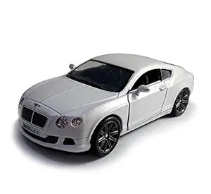 Jack Royal Kinsmart 1:38 Scale Model 2012 Bentley Continental GT Speed Toy Car, Multi Color (Silver)