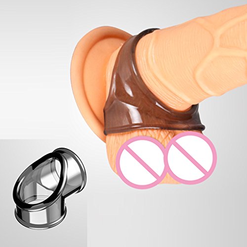 Babysbreath Mens Lock Sperma Scrotal Binding Ring Penis Ringe für Clit Stimulation Masturbation - 4