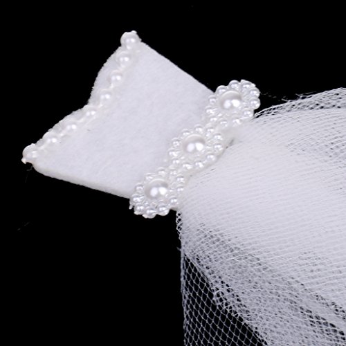 MagiDeal 2pcs Cupcake Kuchen Topper Pick Bräutigam Anzug Brautkleid Form Hochzeits Party Dekoration - 6