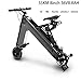 Produktbild FMKYQ 35KM 8Inch 36V8.8AH Faltbarer Elektrischer Roller-Tragbarer Mobilitäts-Roller-Erwachsener Elektrisches Fahrrad, Maximale Last 120KG (265 Lbs) Maximale Geschwindigkeit 35Km / H,Black