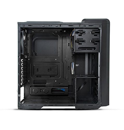 Nox Coolbay SX midi-tower schwarz Box-Computer (midi-tower PC 1 x 120 mm x 120 Stahl SECC 1 mm weiß) - 4
