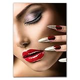 ❥ Unsere Abzüge werden nur aufgerollt. Es erscheint nicht auf dem Rahmen. Das Bild ist der Effekt der Installation des Rahmens. Bitte beachten Sie, dass unsere Leinwand in rahmenlosen Plastikfolienbeuteln verpackt ist und Käufer einen Rahmen kaufen oder selbst herstellen müssen.