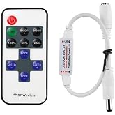 Unichrome Soketli Şerit Led Kontrol Cihazı Rf Kumandalı Dimmer
