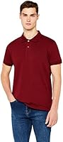 MERAKI Polo in Cotone Uomo, Rosso (Red), X-Small