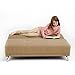 Children's Convertible 2 Seater Clic Clac Sofa Bed - Sand Beige