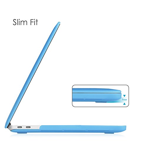 Fintie MacBook Pro 13 H  lle 2017   2016 - Ultrad  nne Hochwertige Matt Gummierte Hartschale Tasche Schutzh  lle Snap Case f  r NEUESTE 13-zoll MacBoo