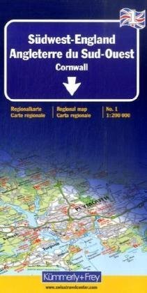 Download Carte routière : Angleterre Sud-Ouest
