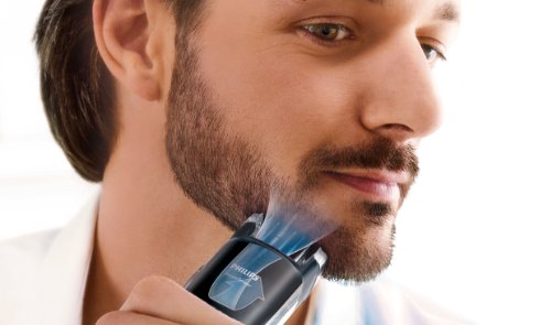 Philips Series 7000 Vakuum Bartschneider mit 3-Tage-Bart-Funktion BT7090/32, schwarz - 4