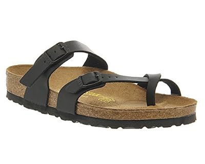 Birkenstocks Mayari Birko Flor Womens Sandals UK 4 Black