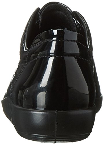 Ecco Soft 2.0, Zapatos de Cordones Derby para Mujer, Negro (Black 51052), 38 EU