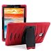 Produktbild Hybrid Protective Case Full Cover Stand Holder Dustproof Shockproof Scrape Resistance Suitable for Samsung Galaxy Tab A(Red 10.1inch)