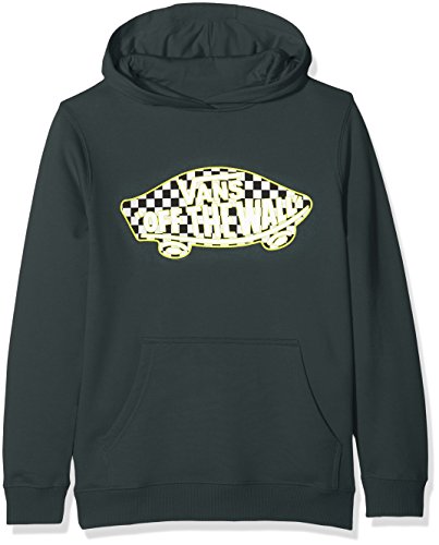 Vans Apparel Boys Otw Pullover Fleece Hoodie Green Vans Scarab