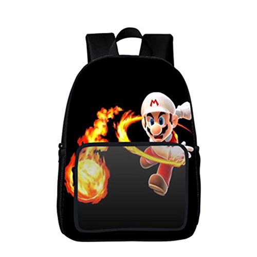 Preisvergleich Produktbild PQG Kinderrucksack, Super Mario, Schultasche, Umhängetasche, Freizeitsport, Reisetasche-4