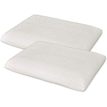 Marcapiuma Oreiller à mémoire de vorm Bio Green met aloë vera houssable 100% katoen Oeko-Tex Standard 100 huidteur 12 cm orthopédique respirant bio memoryfoam coussin cervicaal Made in Italy