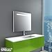Produktbild LED Badspiegel Wandspiegel mit Beleuchtung Fondo 60 x 70 cm - Spiegelwerk.eu