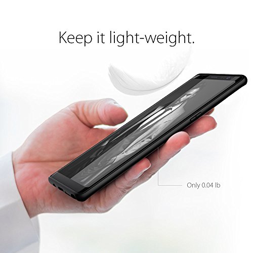 Samsung Galaxy Note 8 Funda  Myriann  Ultra Slim  Resistente a los Ara  azos Ligero Protector Contra la Espalda Funda para Galaxy Note 8  Negro 