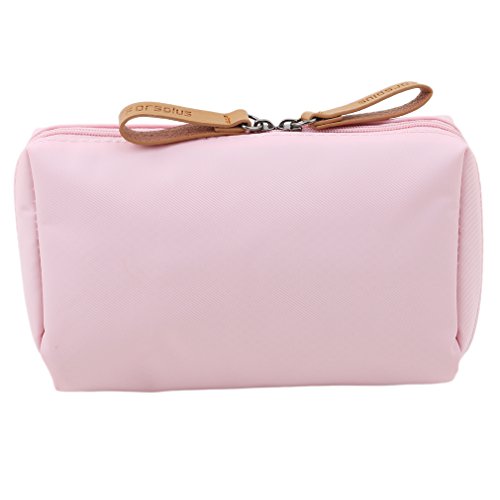 Preisvergleich Produktbild CanVivi Wasserdicht Kosmetiktasche Kleine Handtasche Reisebeutel Schmink Organizer Wäsche Tasche,Rosa