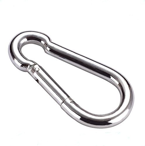 Preisvergleich Produktbild Shentian Karabiner na-und 60 x 6 Kletterhaken verzinkt (6 Stück)