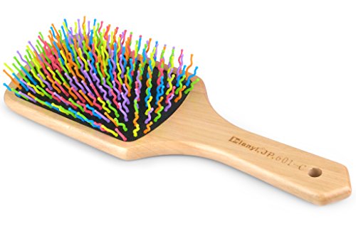 Preisvergleich Produktbild Dianyi Regenbogen Curl Wave bürste Massagebürste, Kissen Paddelbürste