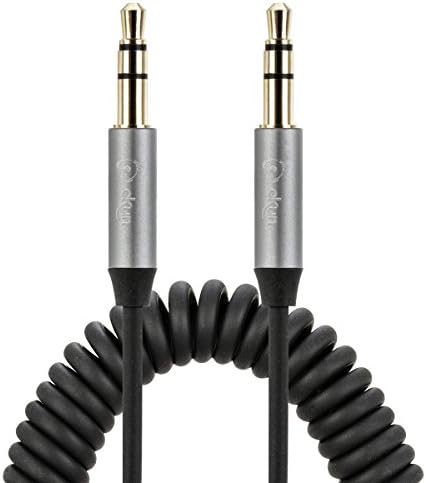 3.5mm Audio Stereo Jack AUX Cable for Beats Headphones,Apple iPods, iPhones, iPads, Home, in Car Stereos, MP3, MP4 Players, Smartphones, Samsung and Apple Tablets and More - Gold Plated - 1m Long