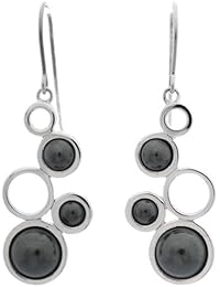 Misaki mujeres pendientes plata QCREORGANIC orgánica