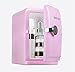 Produktbild Alger Portable Auto Kühlschrank Geeignet für Haus, Büro, Auto und im Freien 5L / 12V / 220V , pink car dual-use , car use