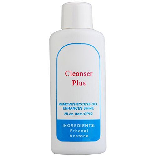 SODIAL(R)Acrylic Nail Art Nail Cleanser Plus Remover UV Gel Tips