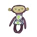 Soft Toy Monkey | Baltic Amber Gift | Handmade Doll with amber gemstone filling | Baby massage | Alternative Medicine | Crystal Therapy | Baby Warmth Sleeping Toy