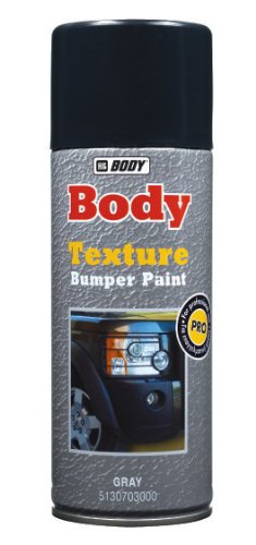 Coche Pintura Bumper gris con textura pintura aerosol grande 400 ml