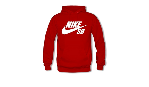 red nike sb hoodie