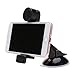 Price comparison product image HuntGold Universal 3in1 Dash Board/Air Vent/Wind/Windshield Car Mount Phone Holder for Apple iPhone 6/6S/7 Plus/5S/5 Google Xiaomi Samsung Galaxy ZTE and Other Smartphone Black