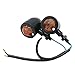 Produktbild haodene Universal Blinker Blinkerleuchten für Motorrad Harley Cruise Crown Harley Scooter Retro Tagfahrlicht LED Lenkungslampen Vorne 12V Aluminum Legierung C