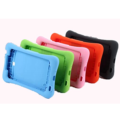 NEWSTYLE Samsung Galaxy Tab 4 7.0 Kinderfreundliche Silikon Hülle Schutzhülle Tasche Case für Samsung Tab 4 SM-T230 / T231 / T235 (7 Zoll) – Pink - 6