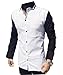 casual shirts for men,white cotton trendy shirt,long sleeves,slim fit,use it feel it love it. RS.699.00