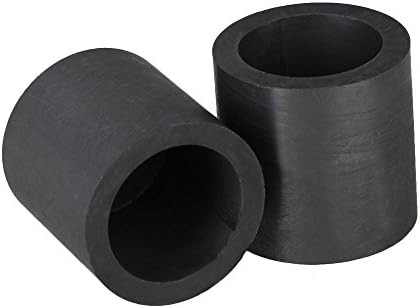 Glvanc, 30x30mm Multi-attribute Save Energy High Purity Graphite Crucible for Metal Melting 2Pcs