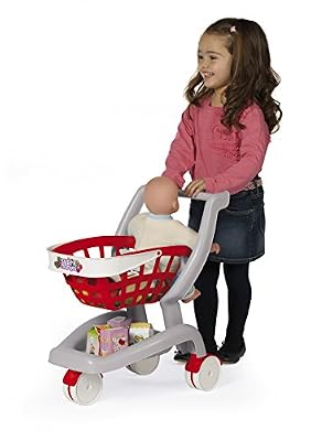 WDK Partner - A1303938 - Jeu d'imitation - Commerçant - Mon Caddy Garni Pliable