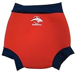 Konfidence NeoNappy Swim Nappy Cover - Red/Navy (X-Large)