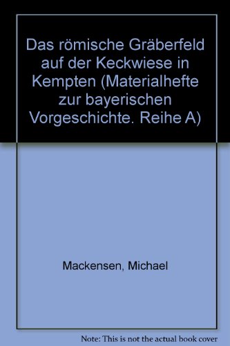 Download Cambodunumforschungen Iv Das Römische Gräberfeld - 
