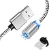 Produktbild Maju Multi 3-in-1 Kabel Magnetisches USB-Ladekabel für,Micro USB -Light-Typ C USB-C Ladekabel Datenkabel Ladegerät (Silber, 1 M - Lightning)