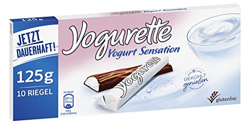 Preisvergleich Produktbild Yogurette Yogurt Sensation, 10 Riegel, 125 g