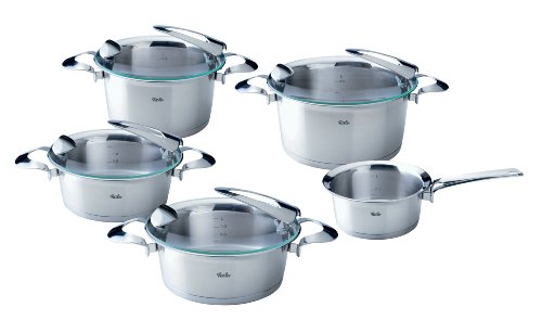 Fissler Solea 1611005000 5-Piece Saucepan Set